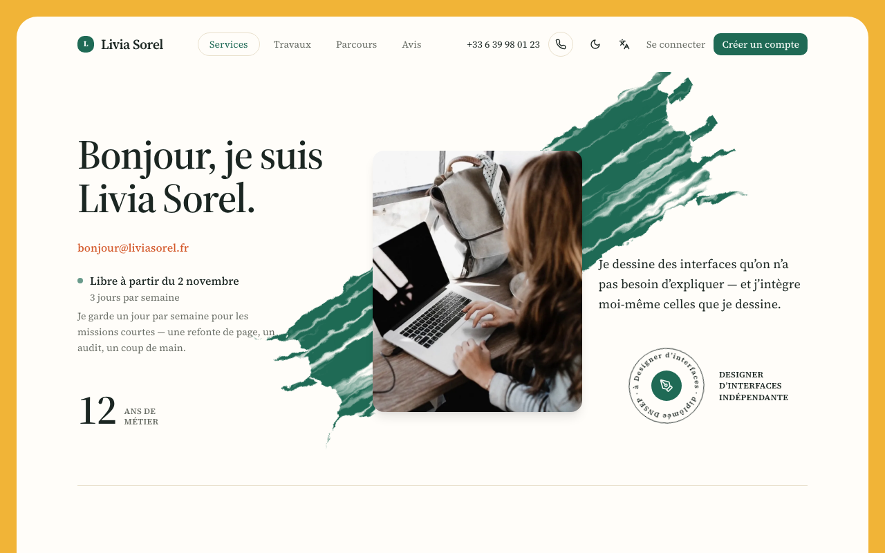 Freelance portfolio